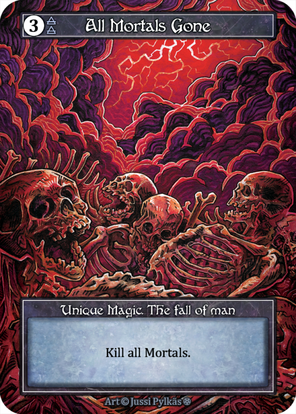 All Mortals Gone Foil