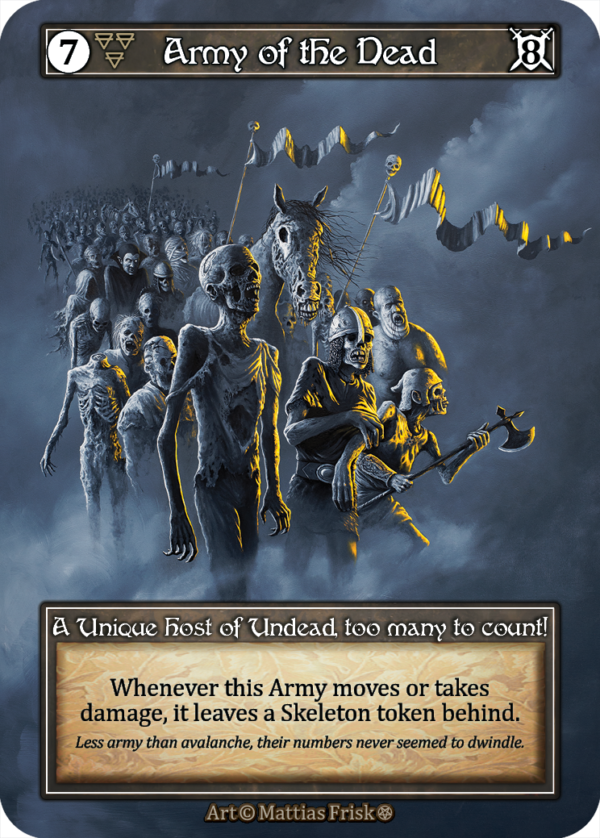 Army Of The Dead Foil