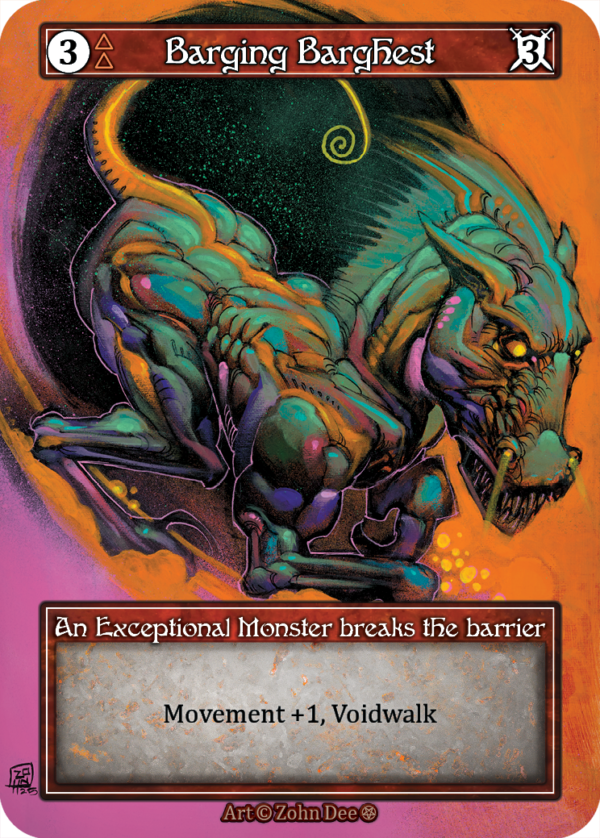 Barging Barghest Foil