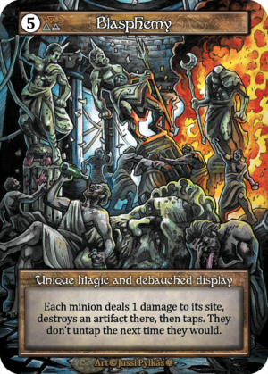 Blasphemy Foil