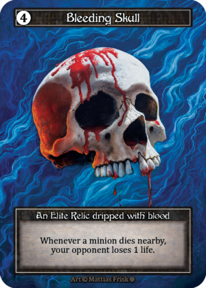 Bleeding Skull Foil