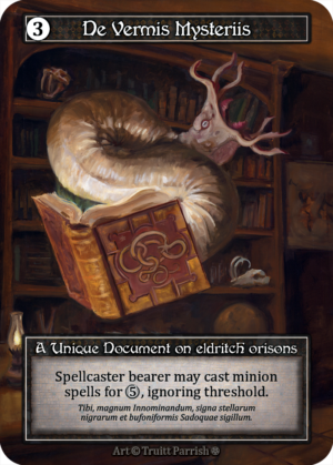 De Vermis Mysteriis Foil