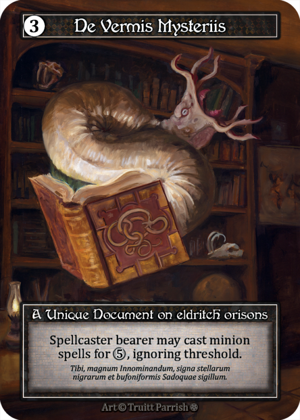 De Vermis Mysteriis Foil