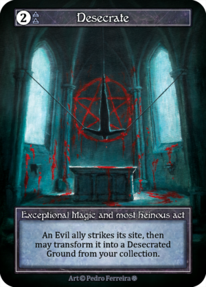 Desecrate Foil