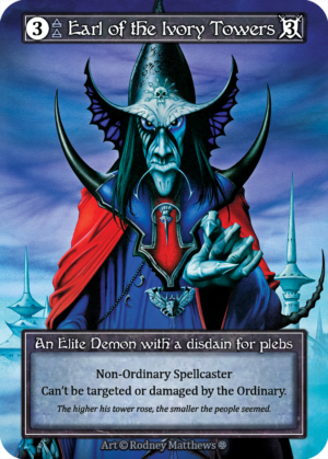 Earl Of The Ivory Towers Foil
