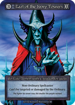 Earl Of The Ivory Towers