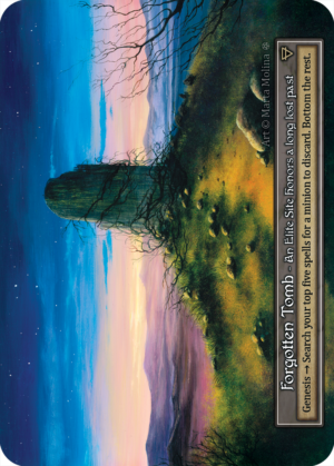 Forgotten Tomb Foil