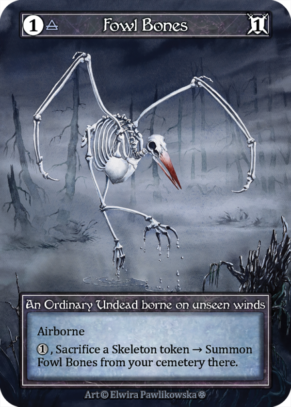 Fowl Bones Foil