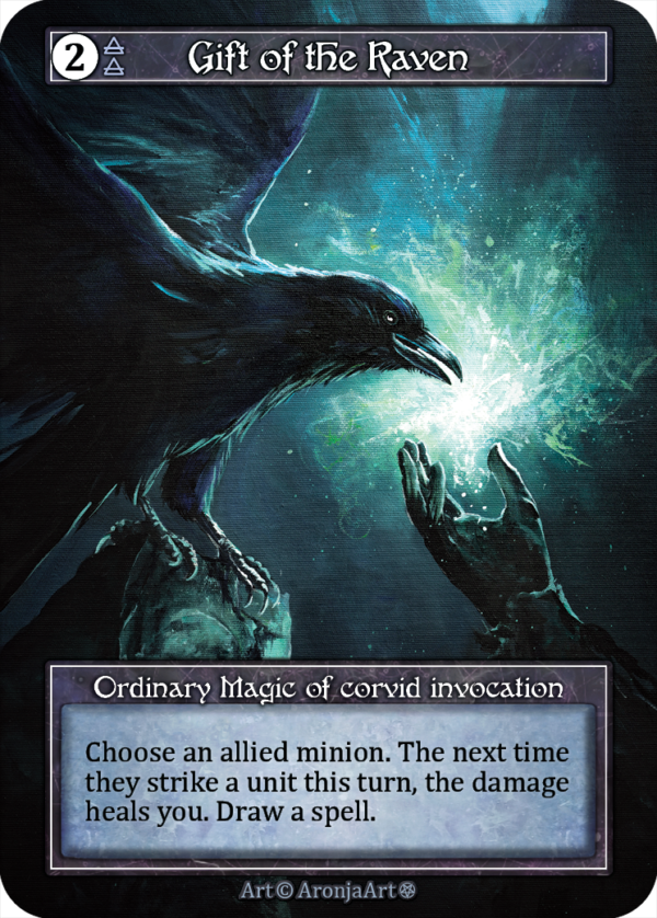Gift Of The Raven Foil