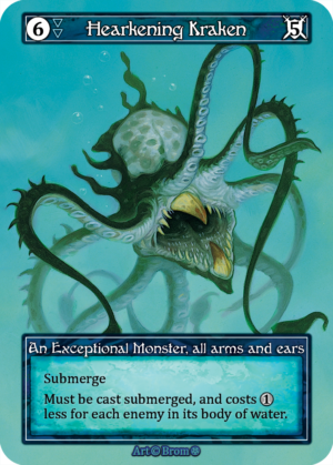 Hearkening Kraken Foil