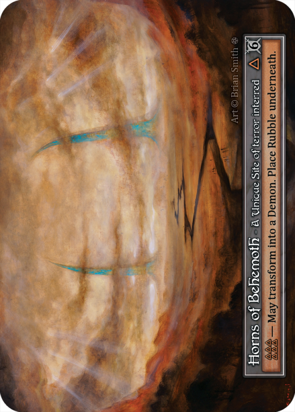 Horns Of Behemoth Foil