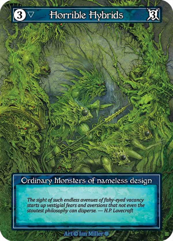 Horrible Hybrids Foil