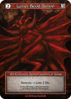 Lesser Blood Demon Foil