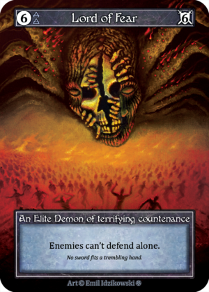 Lord Of Fear Foil