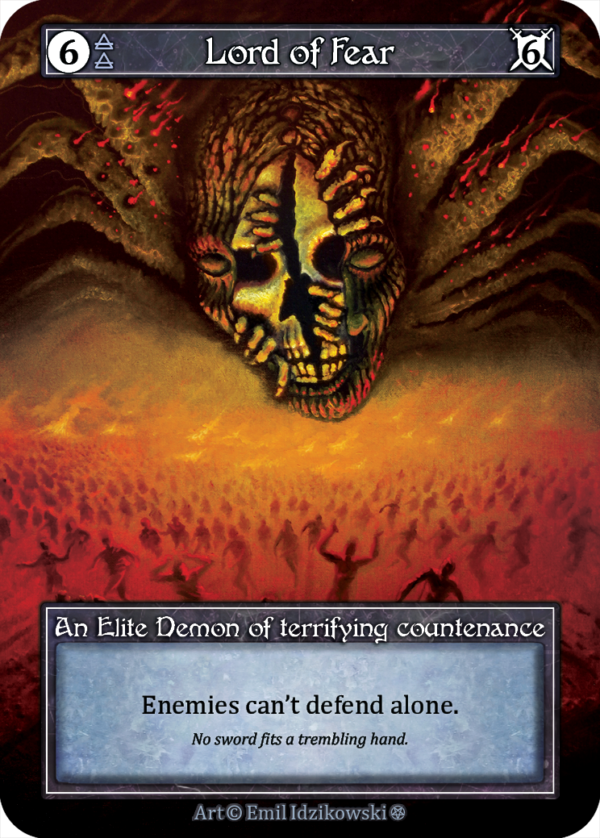 Lord Of Fear Foil