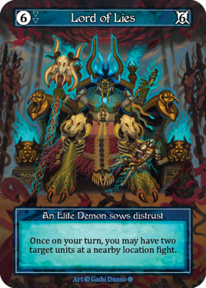 Lord Of Lies Foil