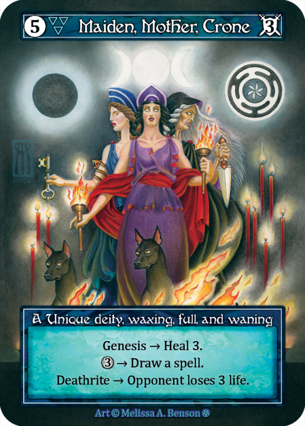 Maiden Mother Crone Foil