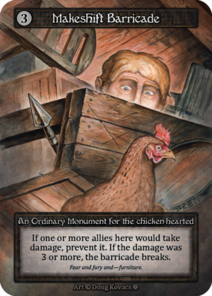 Makeshift Barricade