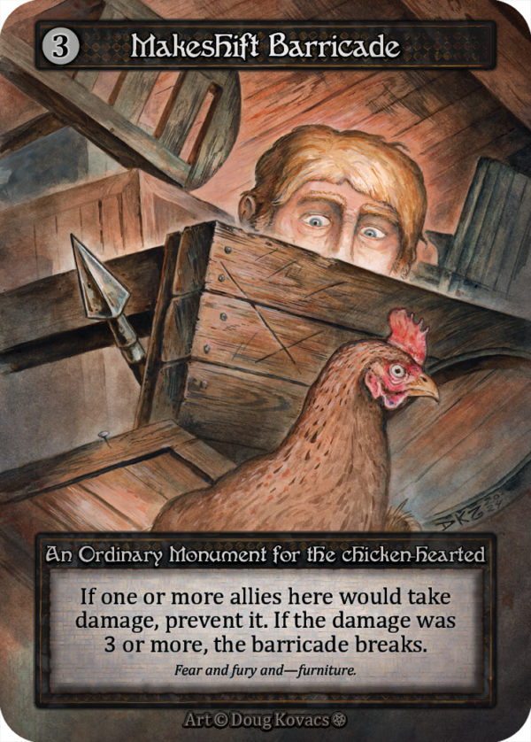 Makeshift Barricade