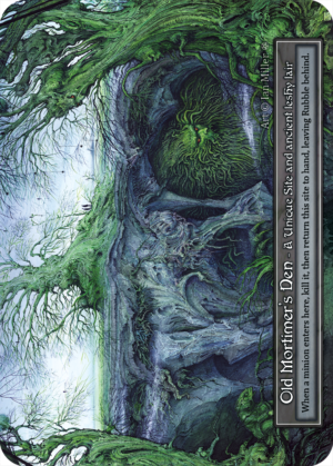 Old Mortimers Den Foil