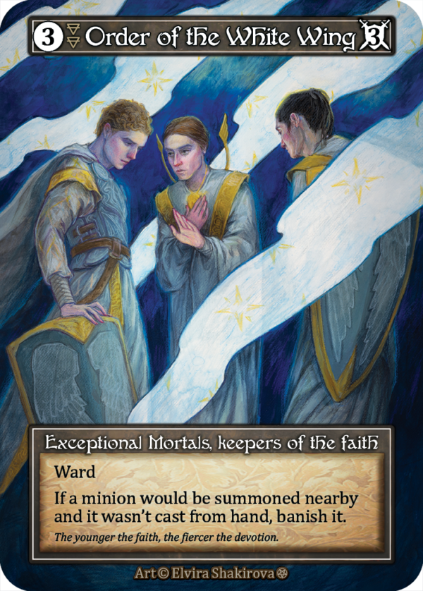 Order Of The White Wing Foil