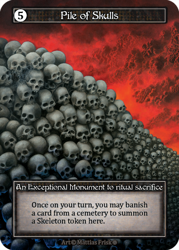 Pile Of Skulls Foil