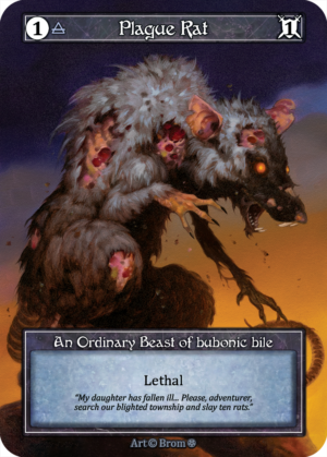 Plague Rat Foil