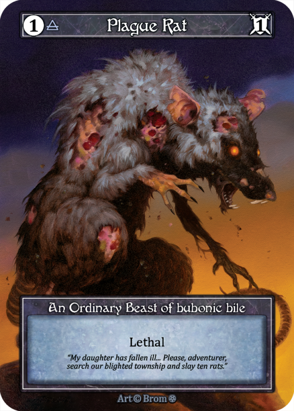 Plague Rat Foil