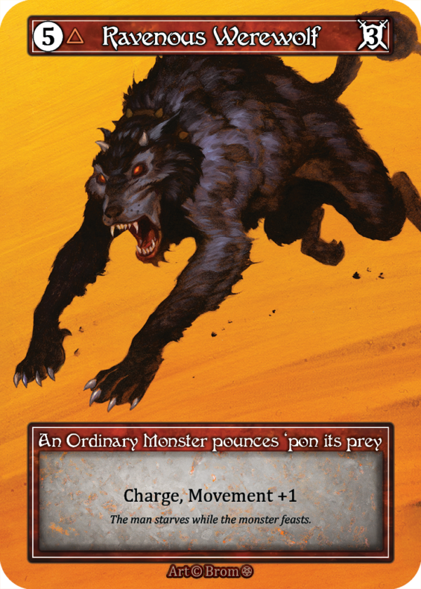 Ravenous Werewolf Foil