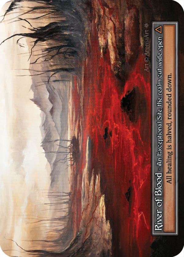 River Of Blood Foil