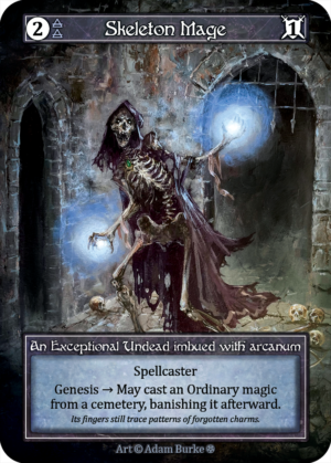 Skeleton Mage Foil