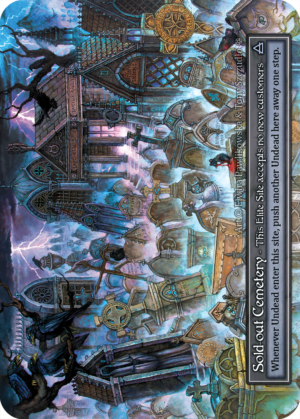 Sold Out Cemetery Foil