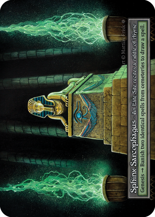 Sphinx Sarcophagus Foil