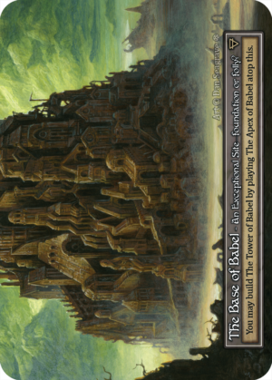 The Base Of Babel Foil